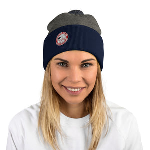 F.r.e.e pom-pom beanie