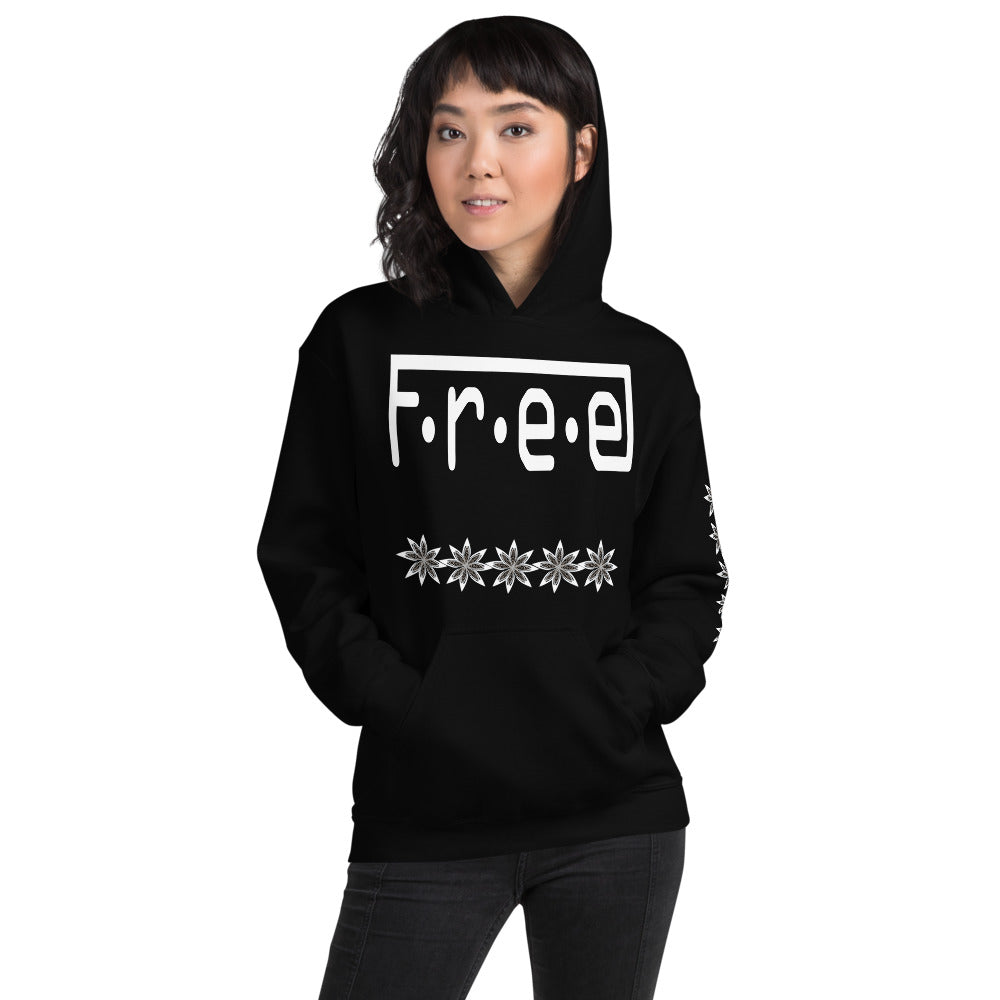 F.R.E.E unisex hoodie
