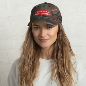 F.r.e.e justice dad hat