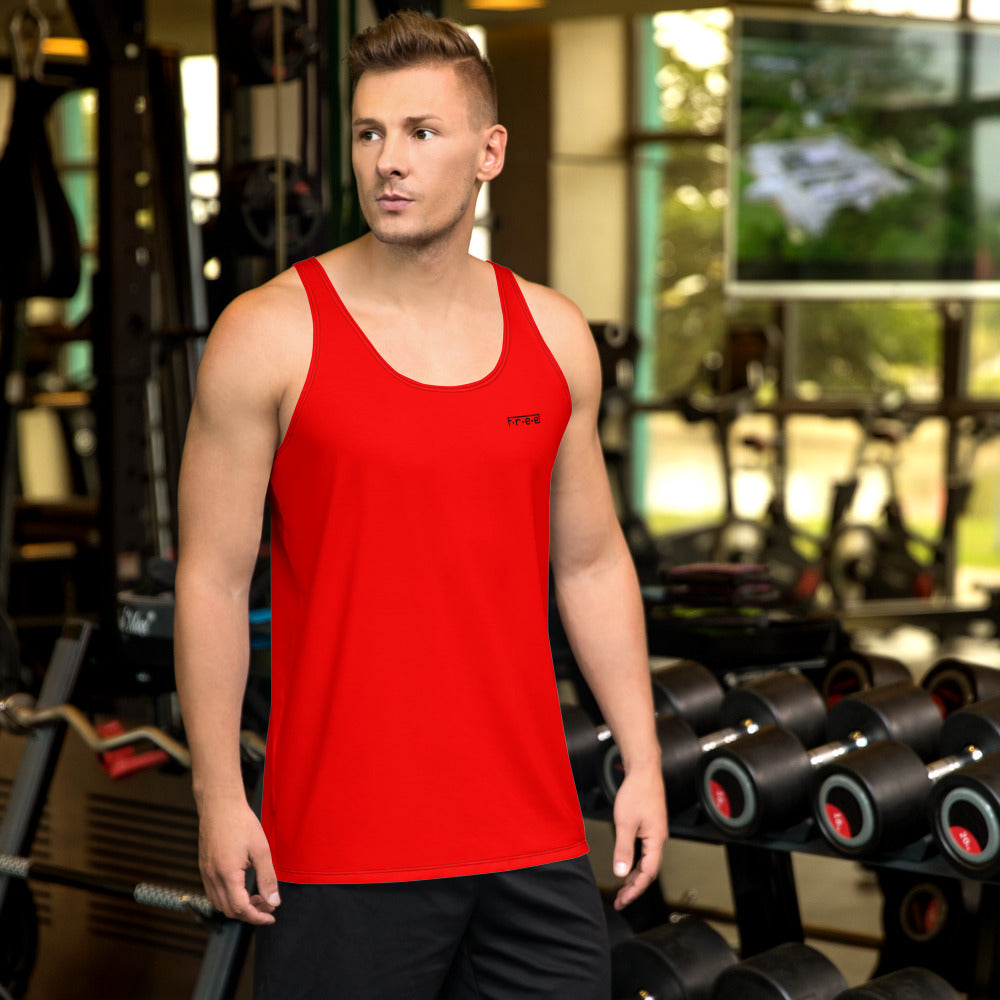 F.r.e.e unisex tank top