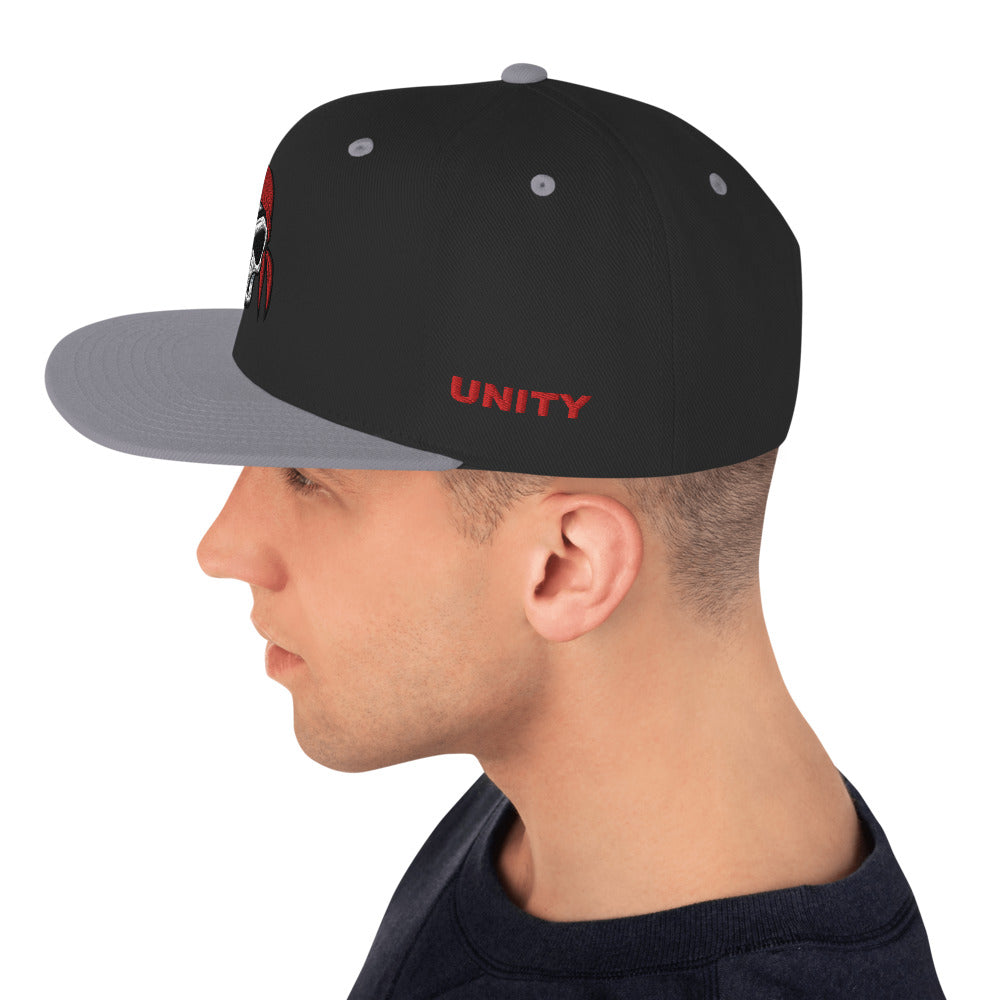 F.r.e.e. skull snapback hat