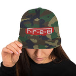 F.r.e.e camo snapback hat