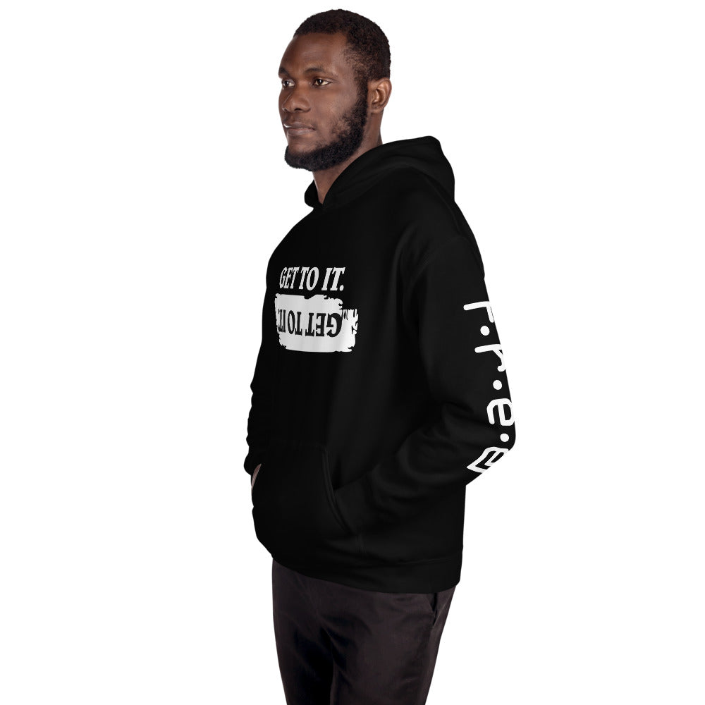 F.R.E.E unisex hoodie