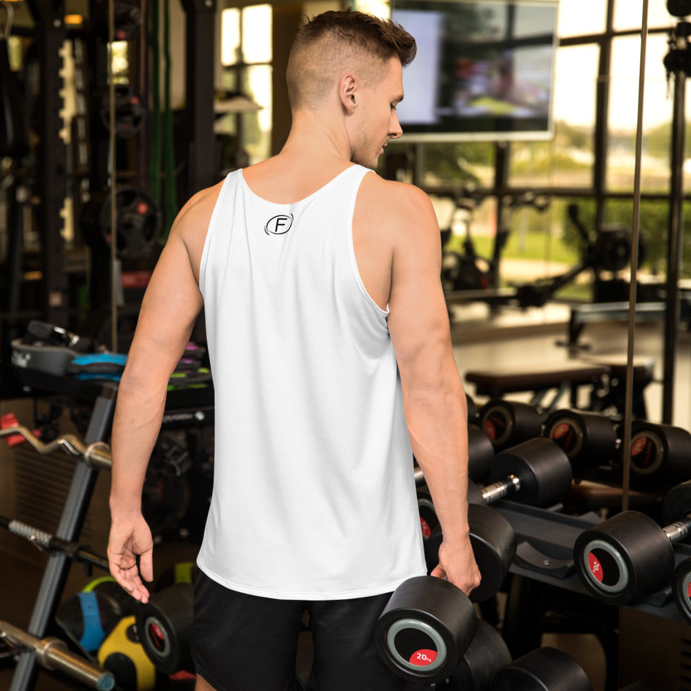 F.r.e.e F circle unisex tank top