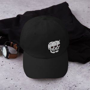 F.r.e.e twin skull dad hat