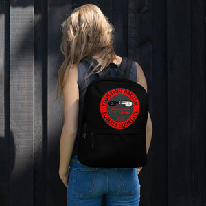 F.R.E.E Black fighting racism equals equality backpack