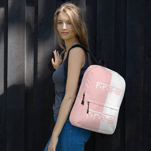 F.R.E.E pink backpack