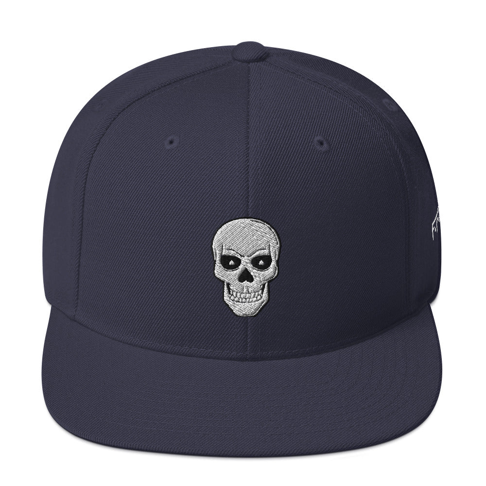 F.r.e.e one skull snapback hat