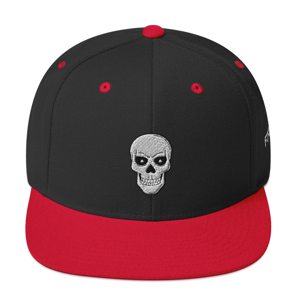 F.r.e.e one skull snapback hat