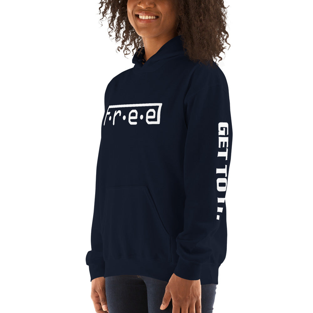 F.R.E.E. unisex hoodie