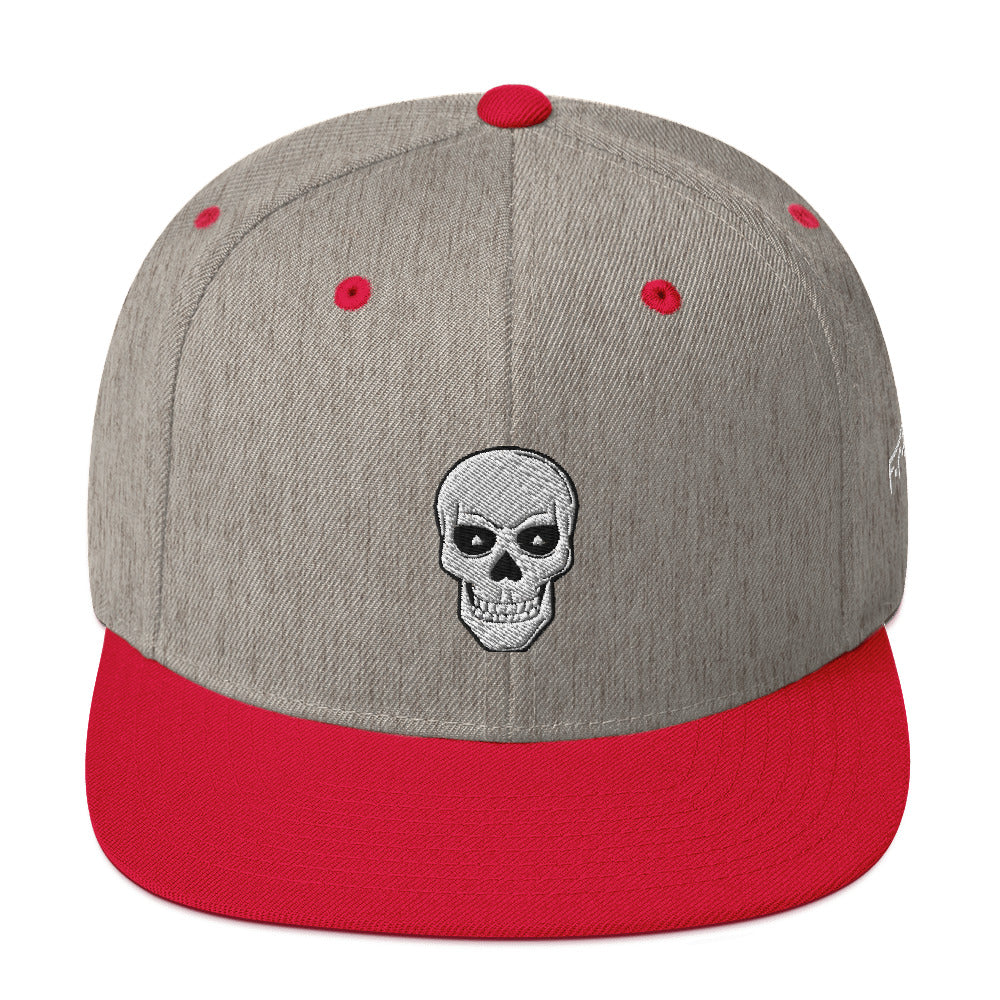 F.r.e.e one skull snapback hat