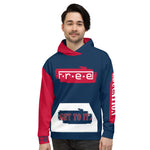 F.R.E.E unisex hoodie