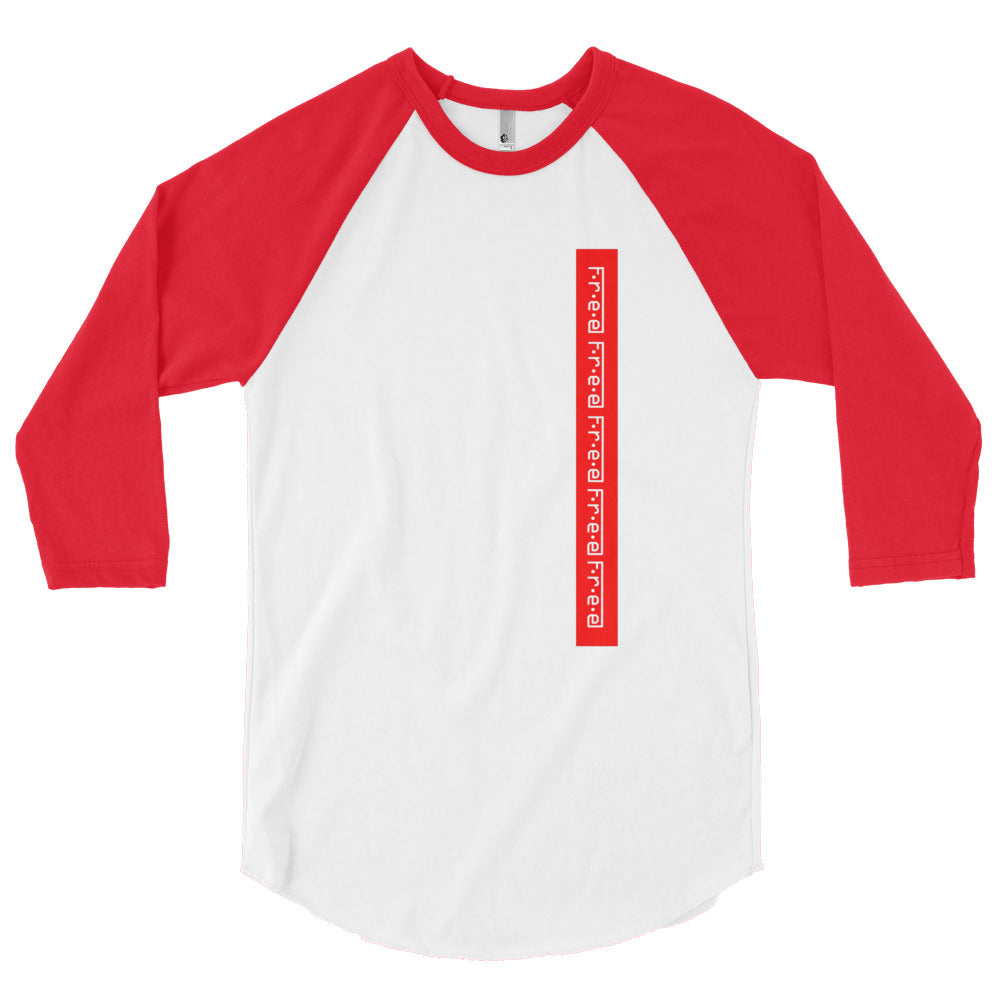 F.R.E.E 3/4 sleeve raglan shirt
