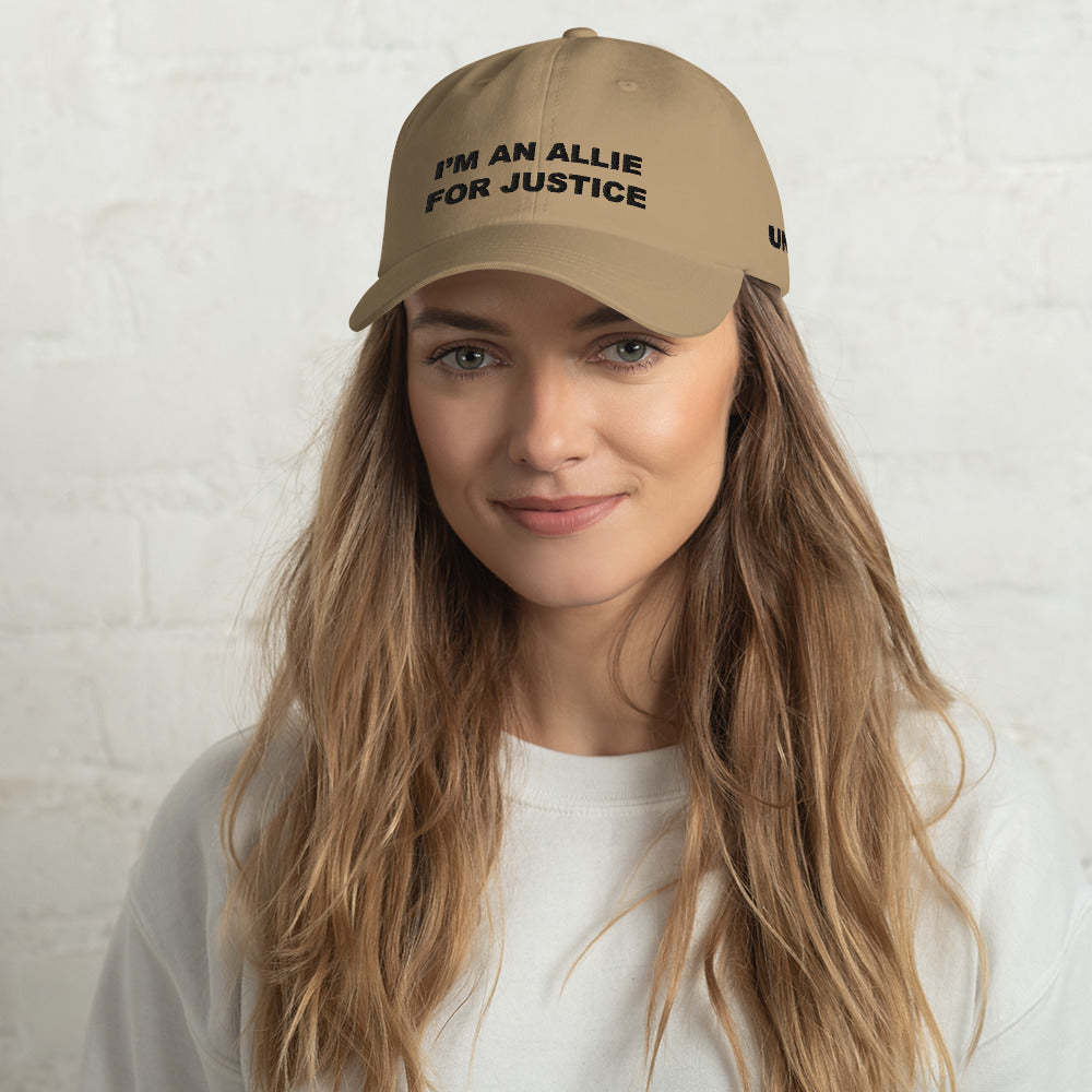 F.r.e.e justice dad hat
