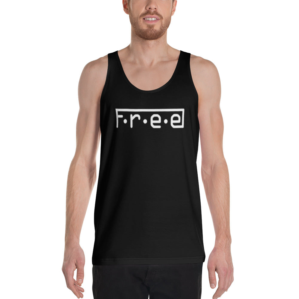 F.R.E.E unisex tank top