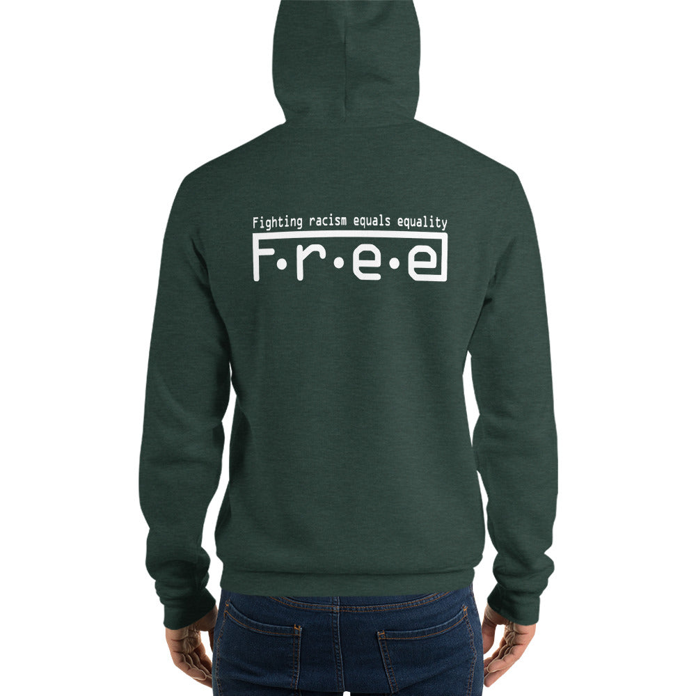 F.R.E.E unisex hoodie