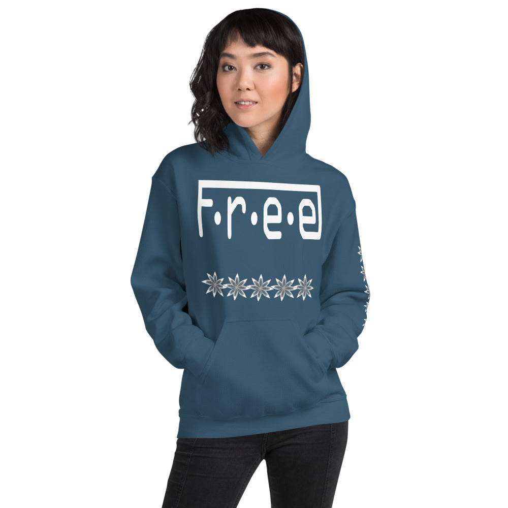 F.R.E.E unisex hoodie