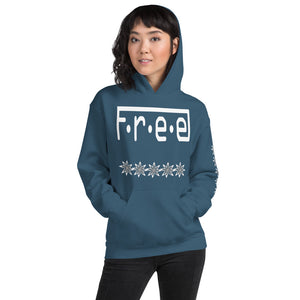 F.R.E.E unisex hoodie