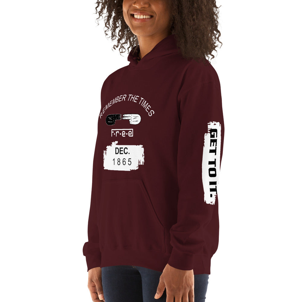 F.R.E.E. unisex hoodie