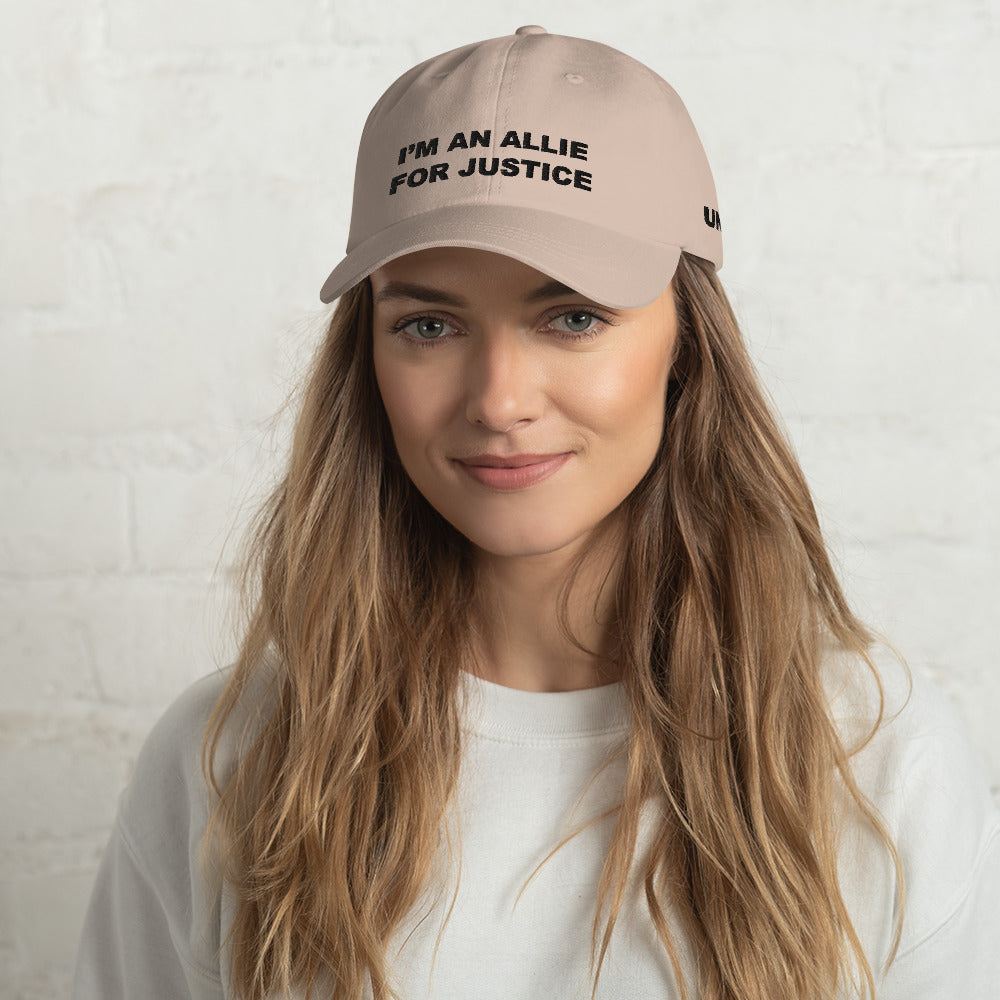 F.r.e.e justice dad hat