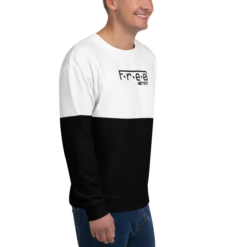 F.R.E.E unisex sweatshirt