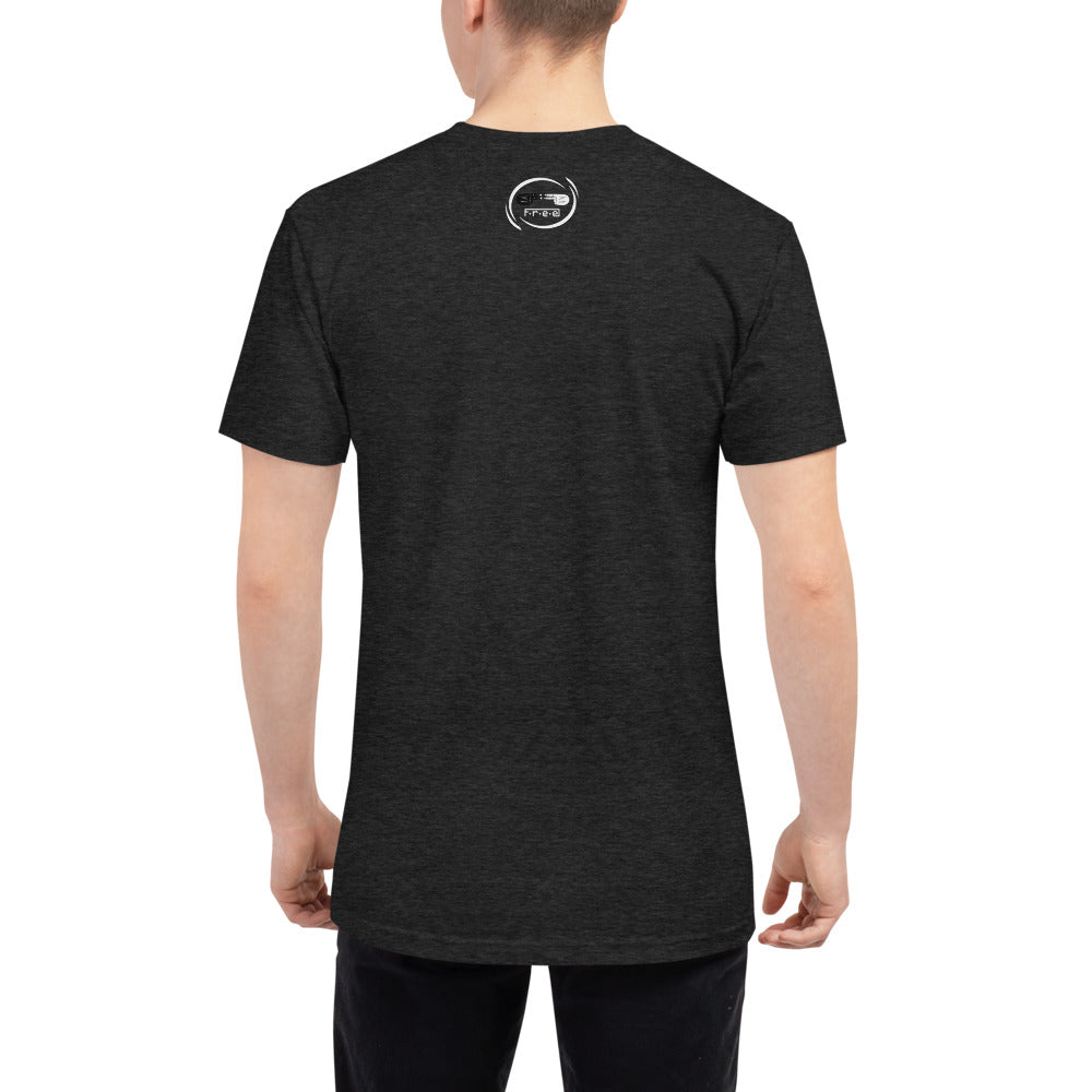 F.R.E.E unisex tri-blend track shirt