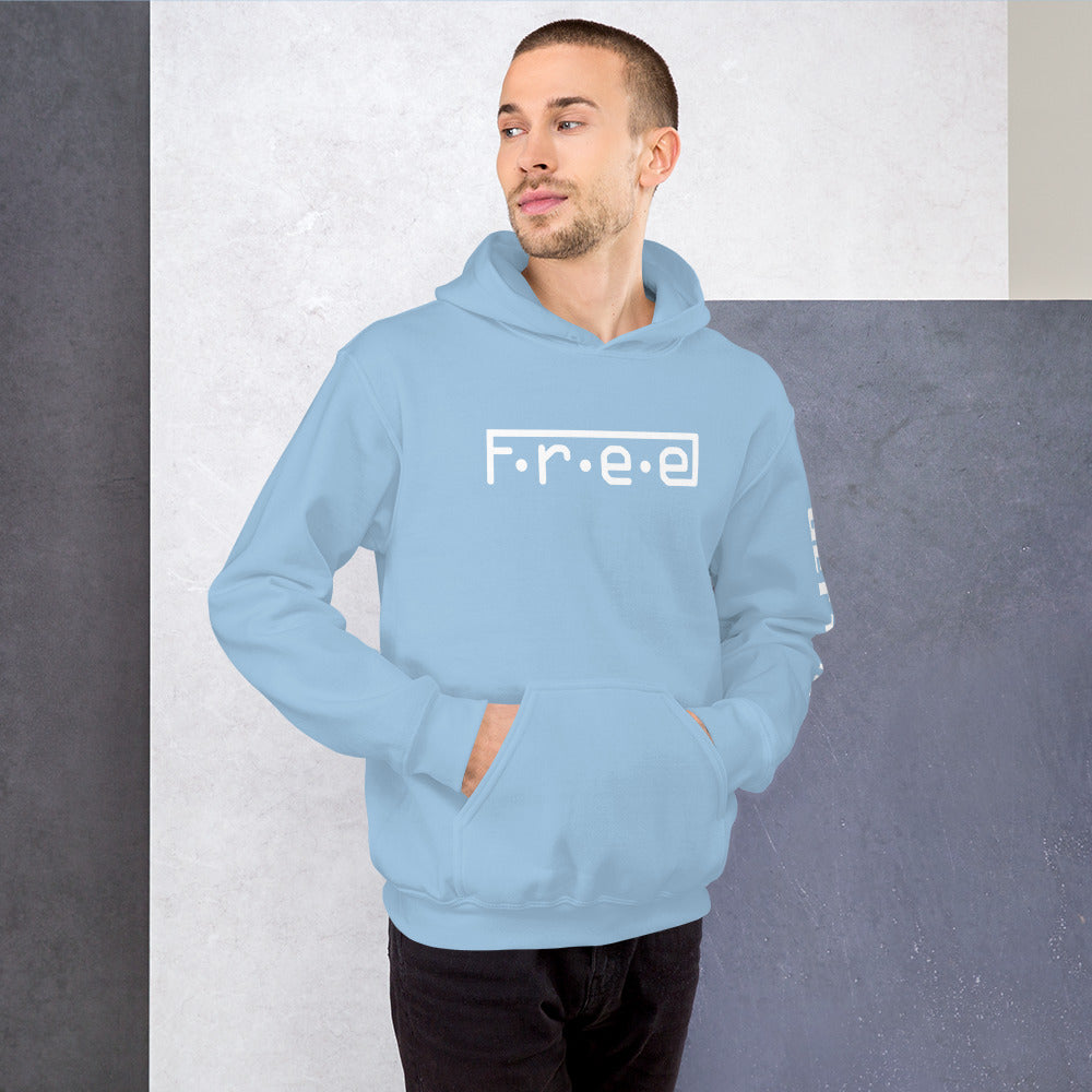 F.R.E.E unisex hoodie