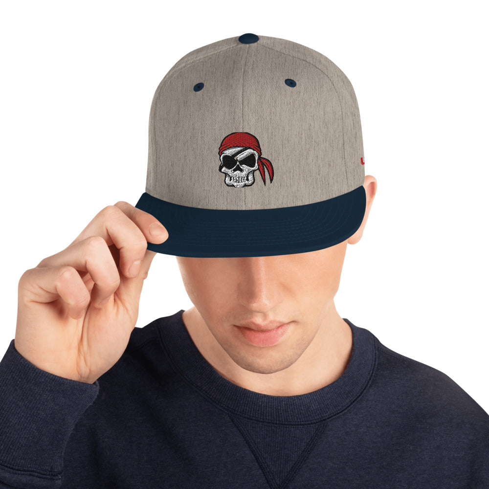 F.r.e.e. skull snapback hat