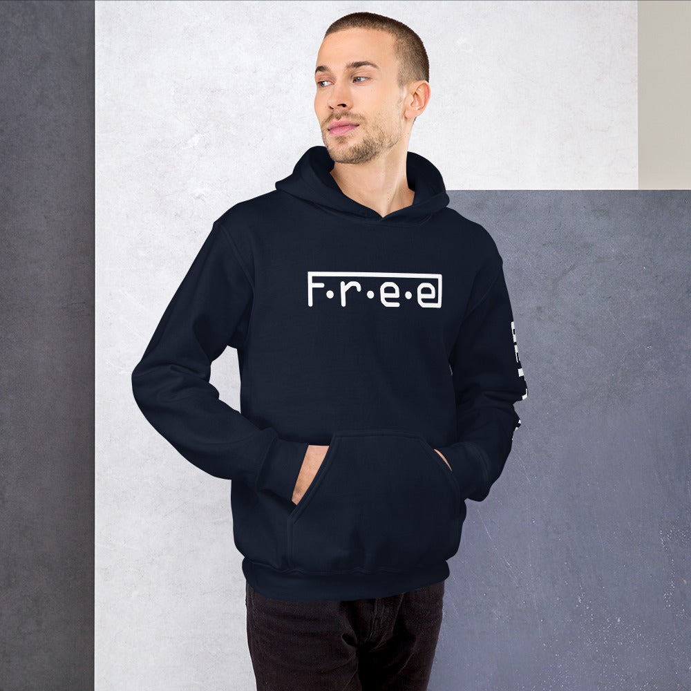 F.R.E.E unisex hoodie