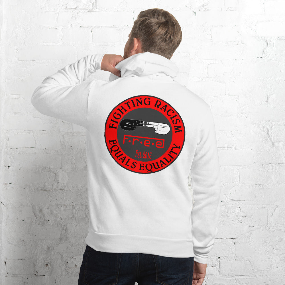 F.R.E.E Unisex Fleece Pullover Hoodie