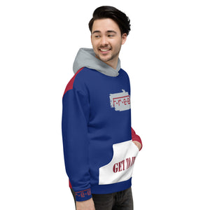 F.R.E.E unisex hoodie