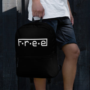 F.R.E.E Black backpack