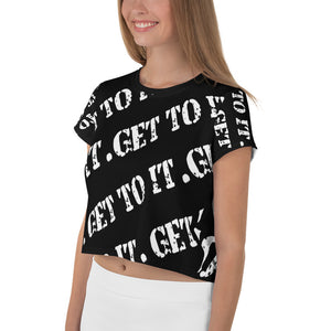 F.R.E.E crop tee