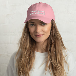 F.r.e.e justice dad hat
