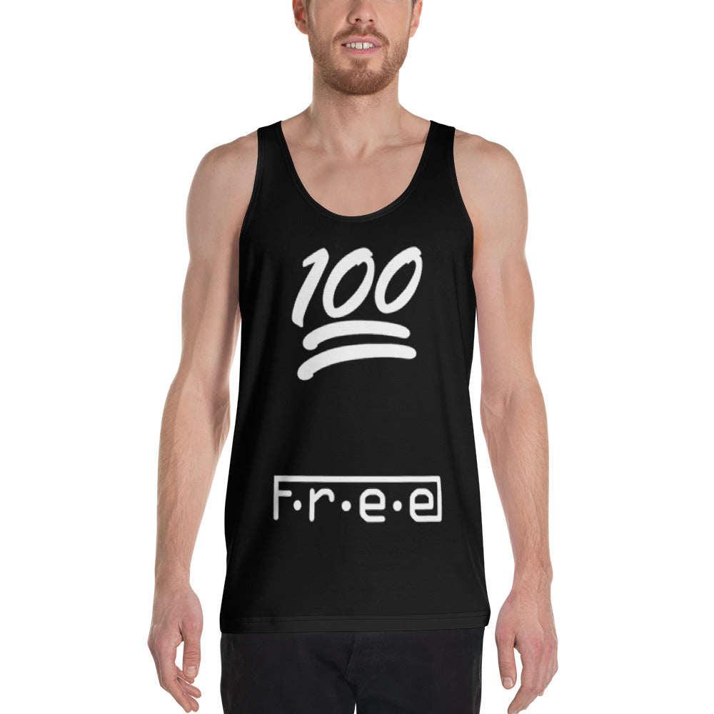 F.R.E.E unisex tank top