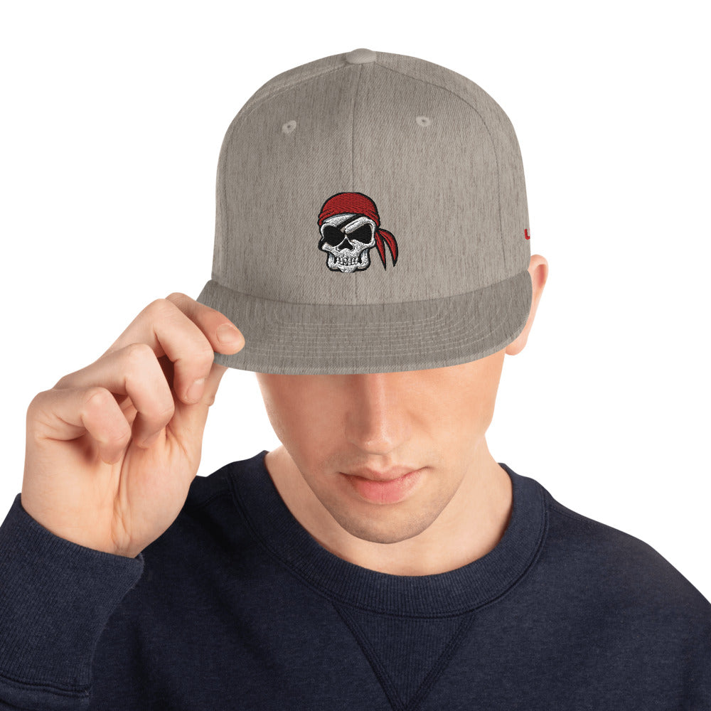 F.r.e.e. skull snapback hat