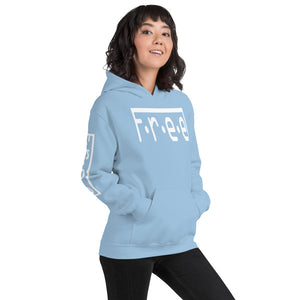 F.R.E.E unisex hoodie