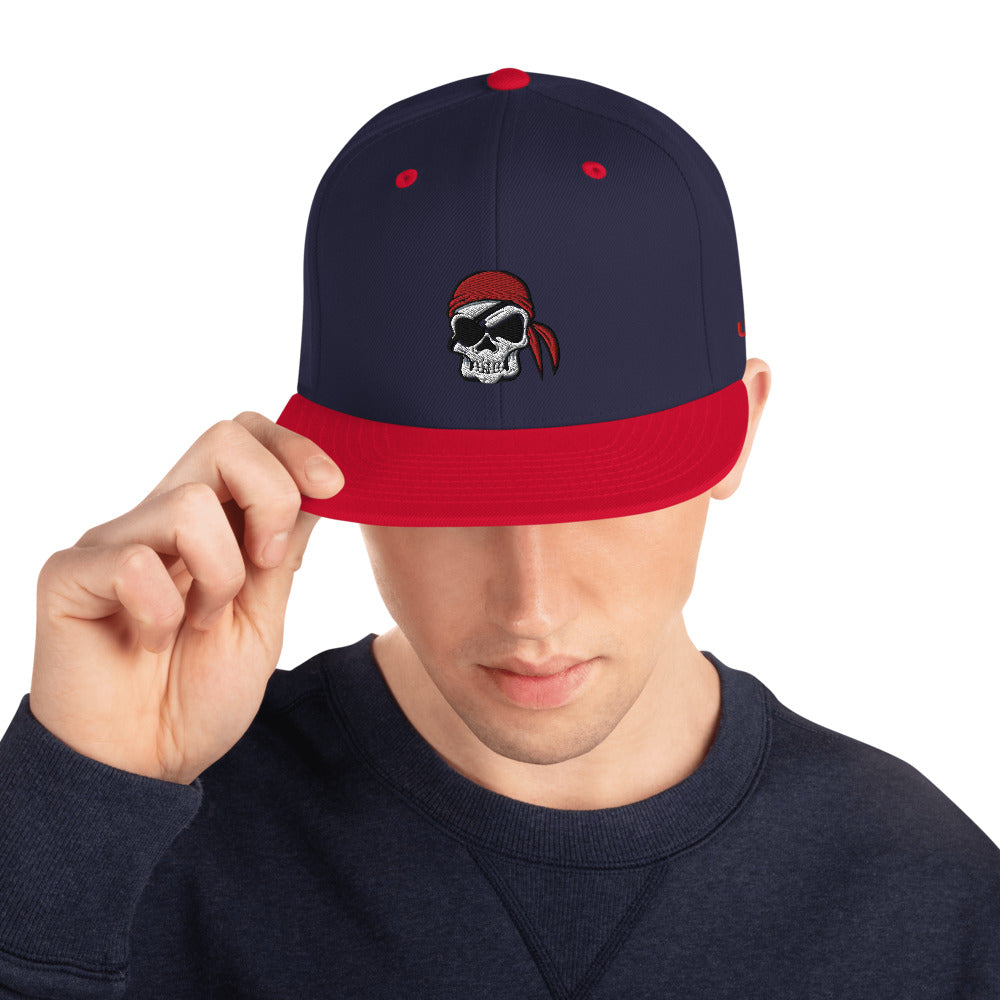 F.r.e.e. skull snapback hat