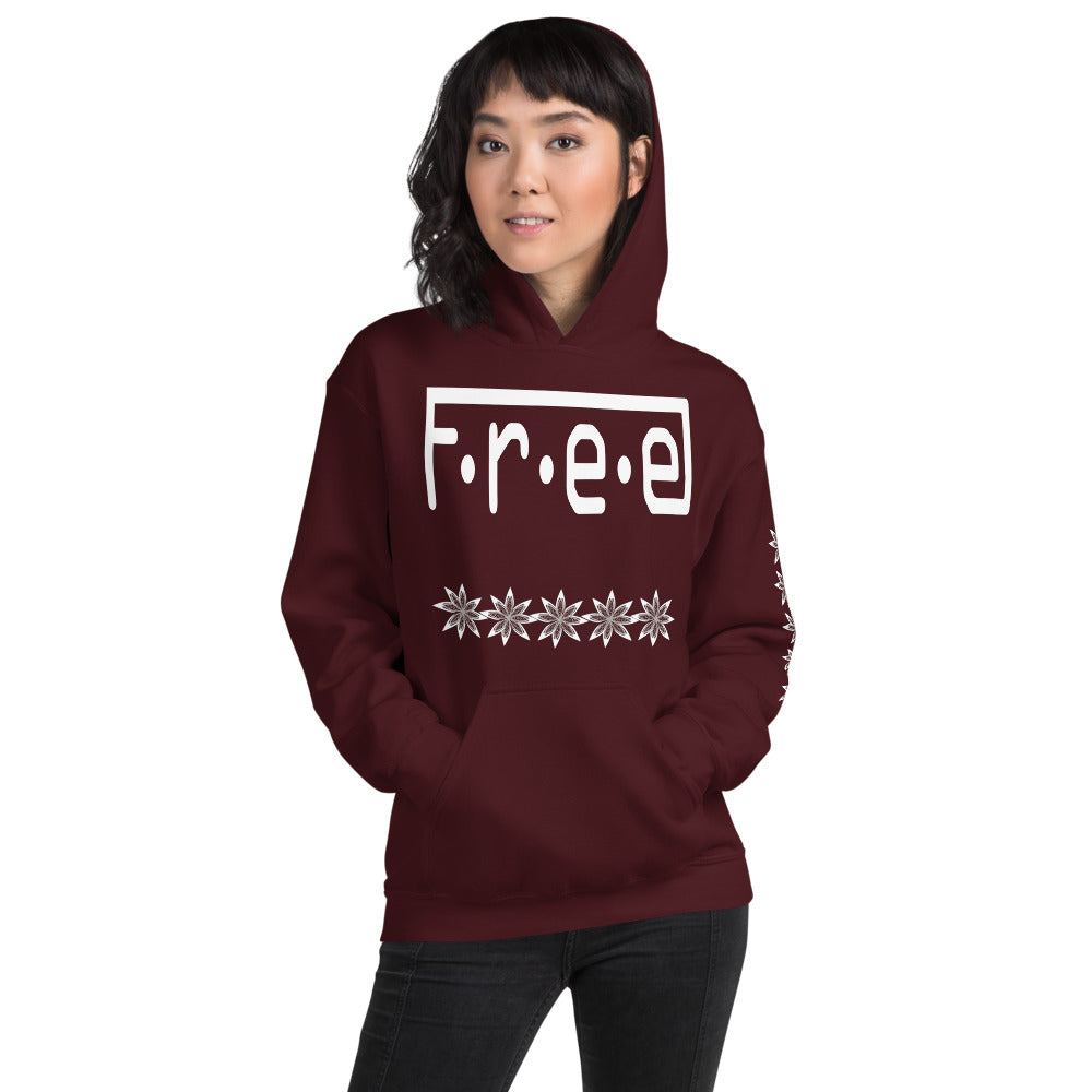 F.R.E.E unisex hoodie