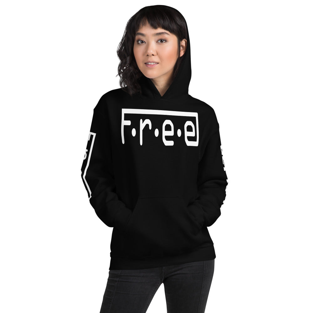 F.R.E.E unisex hoodie