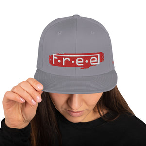 F.r.e.e camo snapback hat