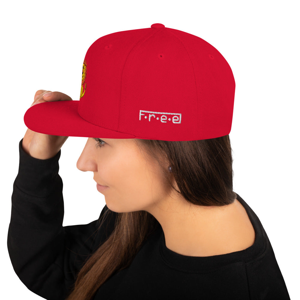 F.r.e.e tiger snapback hat
