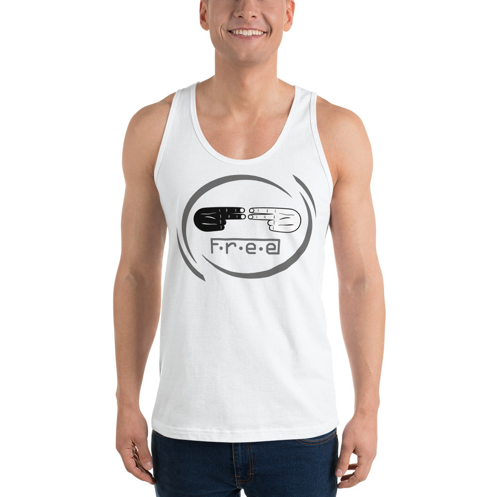 F.R.E.E unisex tank top
