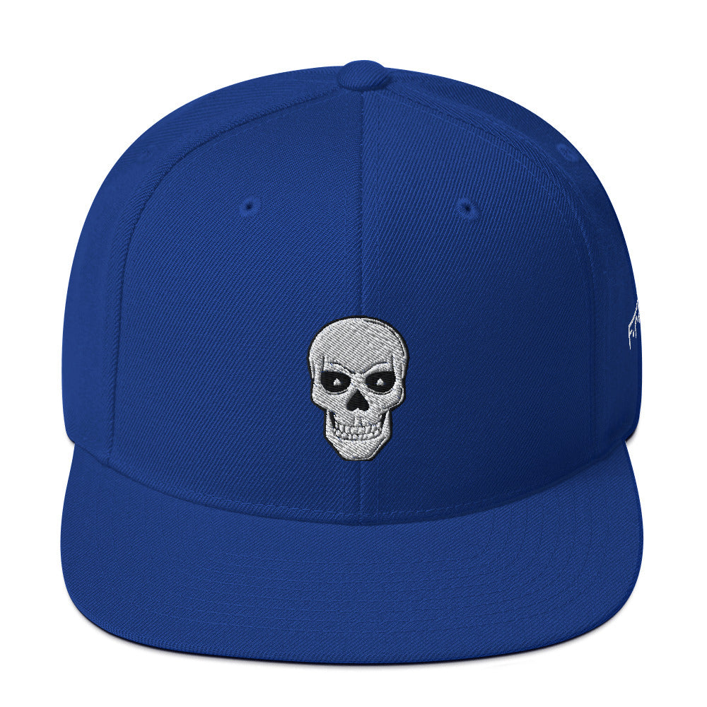 F.r.e.e one skull snapback hat