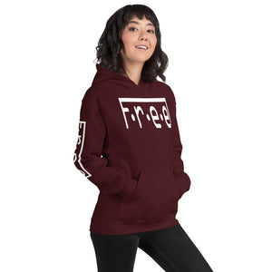 F.R.E.E unisex hoodie