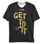 F.r.e.e get to it gold hands men's t-shirt
