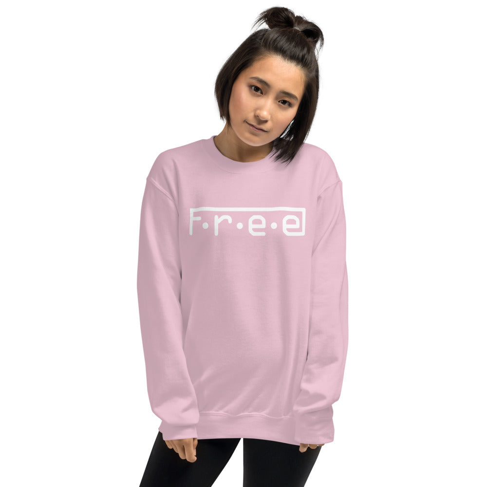 F.R.E.E.unisex sweatshirt