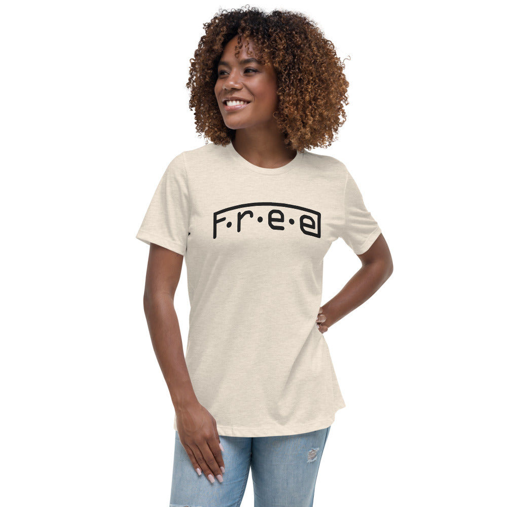 F.r.e.e women's relaxed free t-shirt