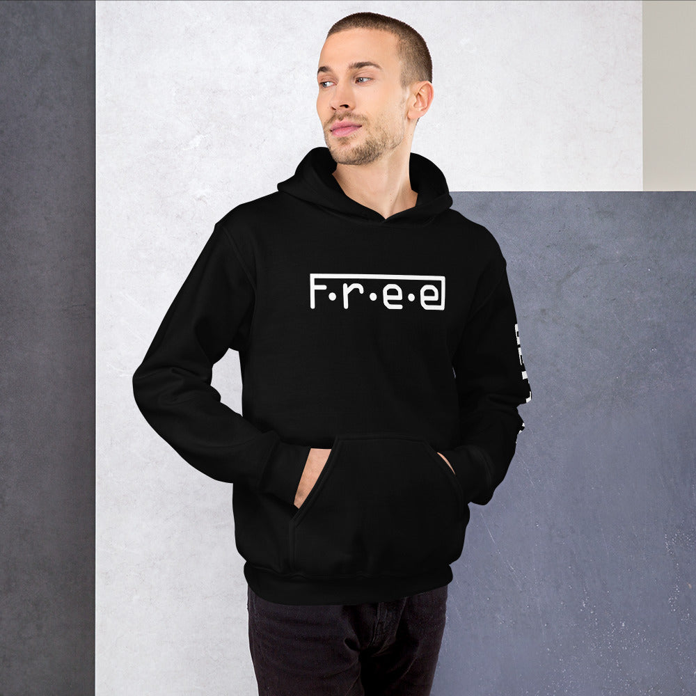 F.R.E.E unisex hoodie
