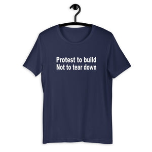 F.r.e.e protest unisex t-shirt